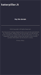 Mobile Screenshot of katerpillar.it